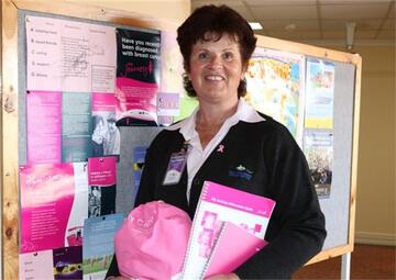 breast care nurse Sue Cashin