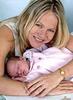 Lisa Cooper with baby Macey Rose